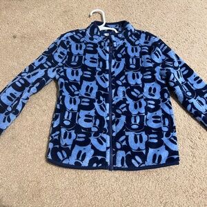 Mickey Mouse blue and navy fleece Disney size 5/6 kids